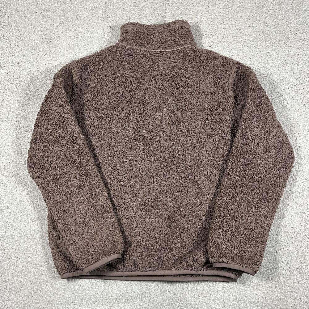 Patagonia Jacket Womens M 1/4 Zip Pullover Teddy Deep Pile Sherpa Los Gatos - Picture 8 of 14